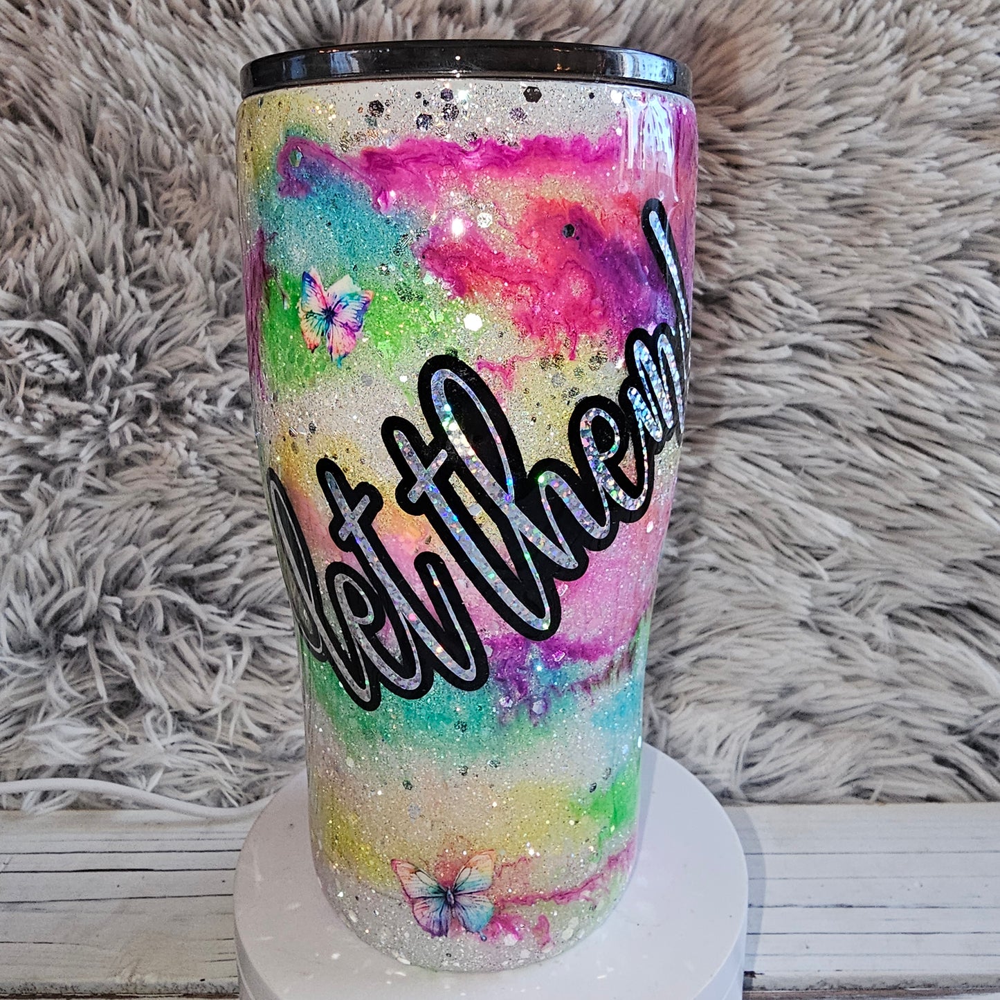 Let Them (rainbow ink swirl)