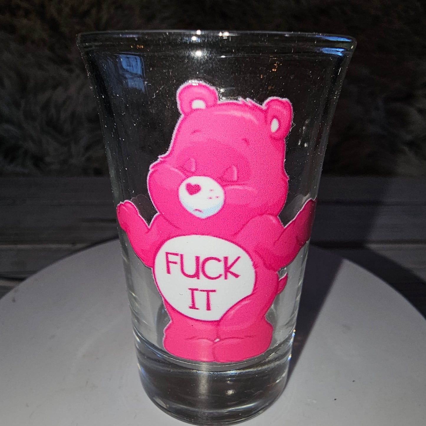F-It Swear Bear Shot Glass (Adult version)