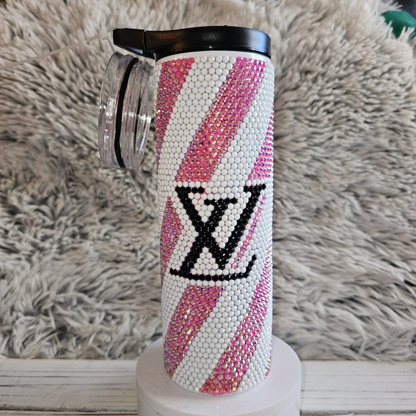 LV Bling (pink/white)