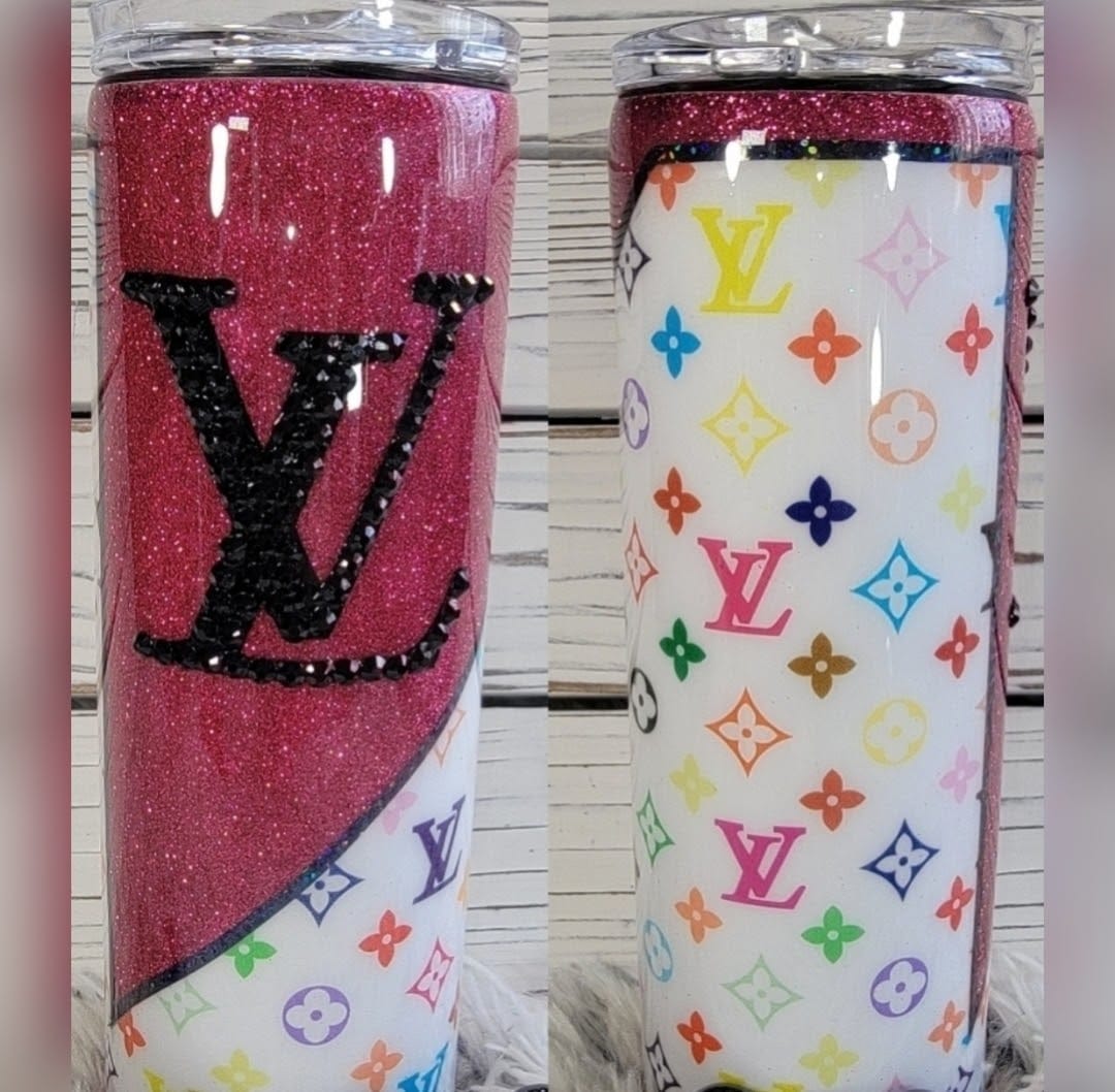 LV (pink glitter/wrap)