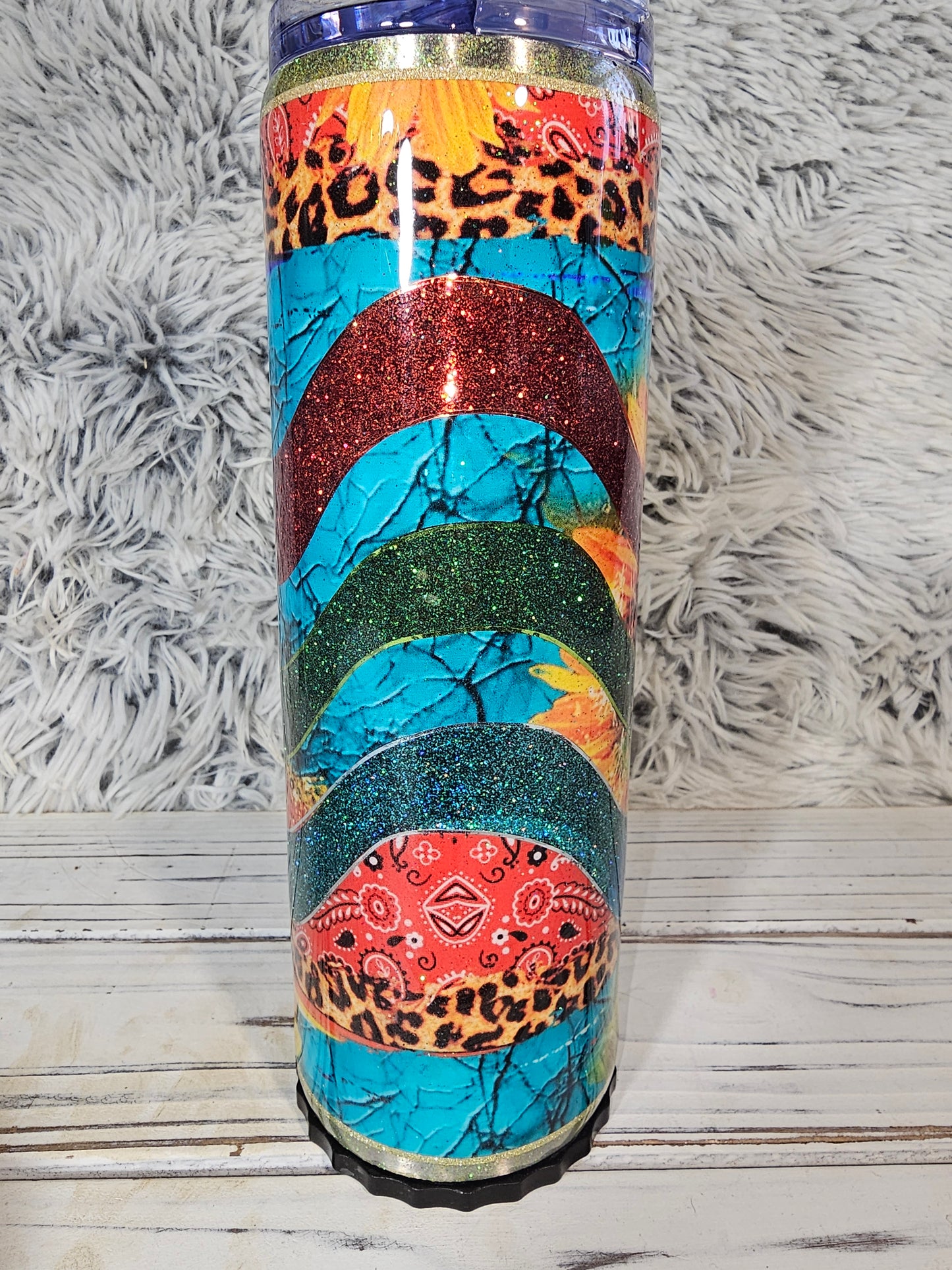Animal Print Swirl templet