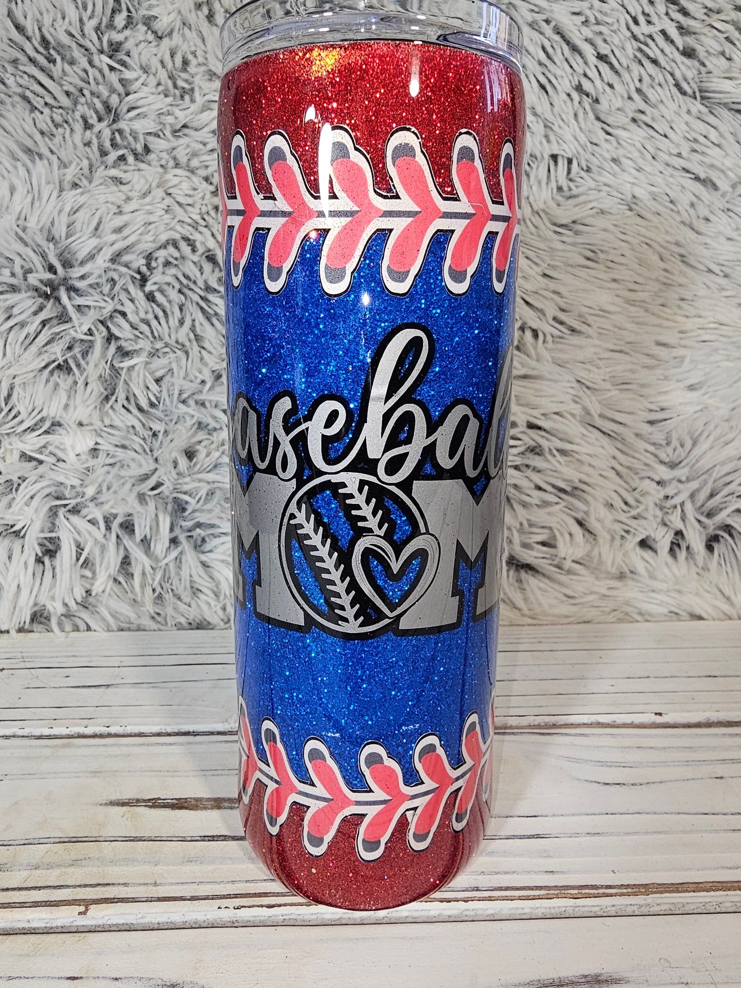 Baseball Mom w/threads
