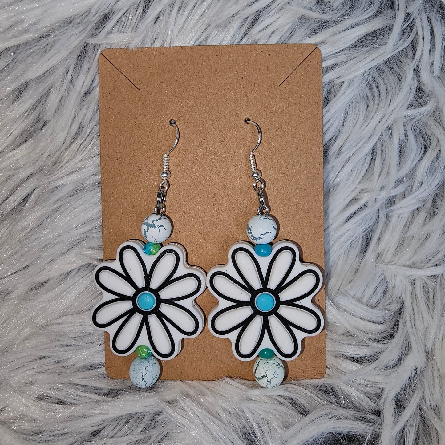 Blue earrings