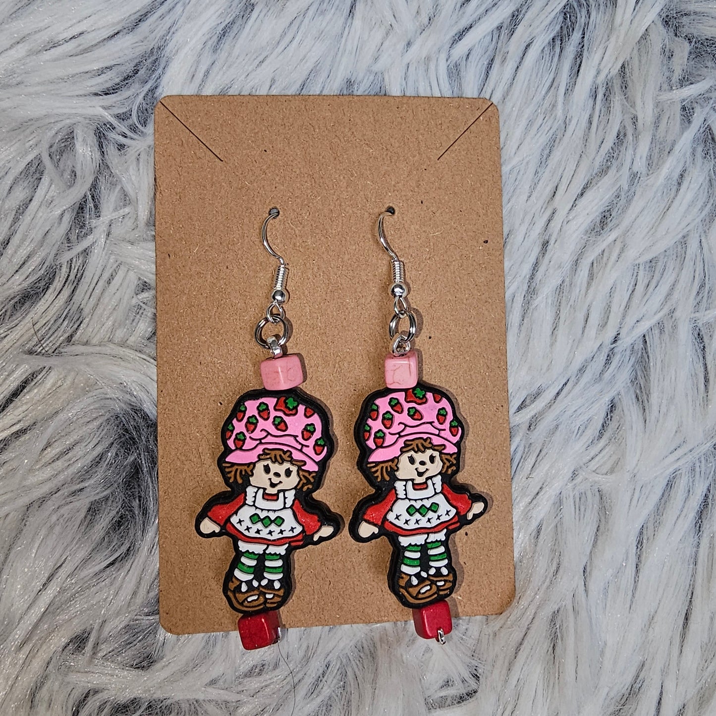 Strawberry Shortcake earrings #162