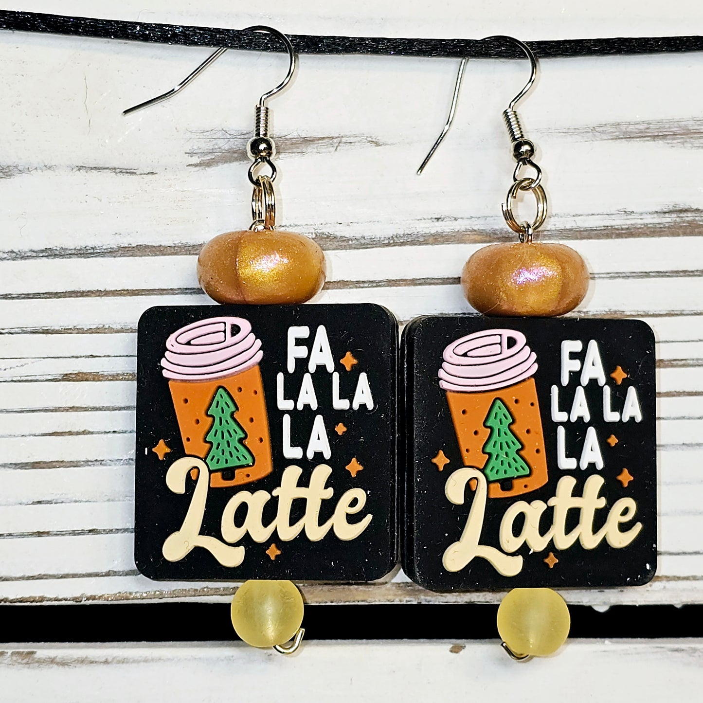 #12 - Fa La La Latte Earrings