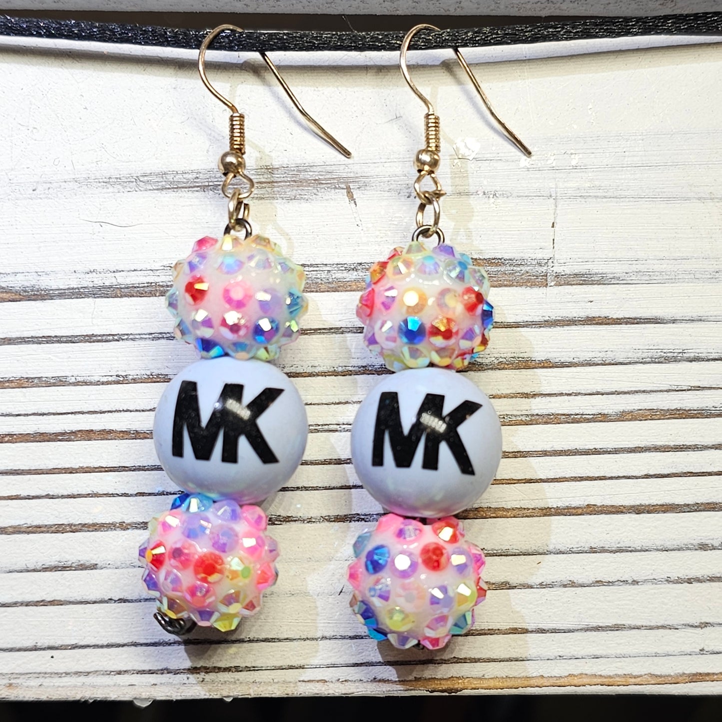 MK Earrings (Blue) #59