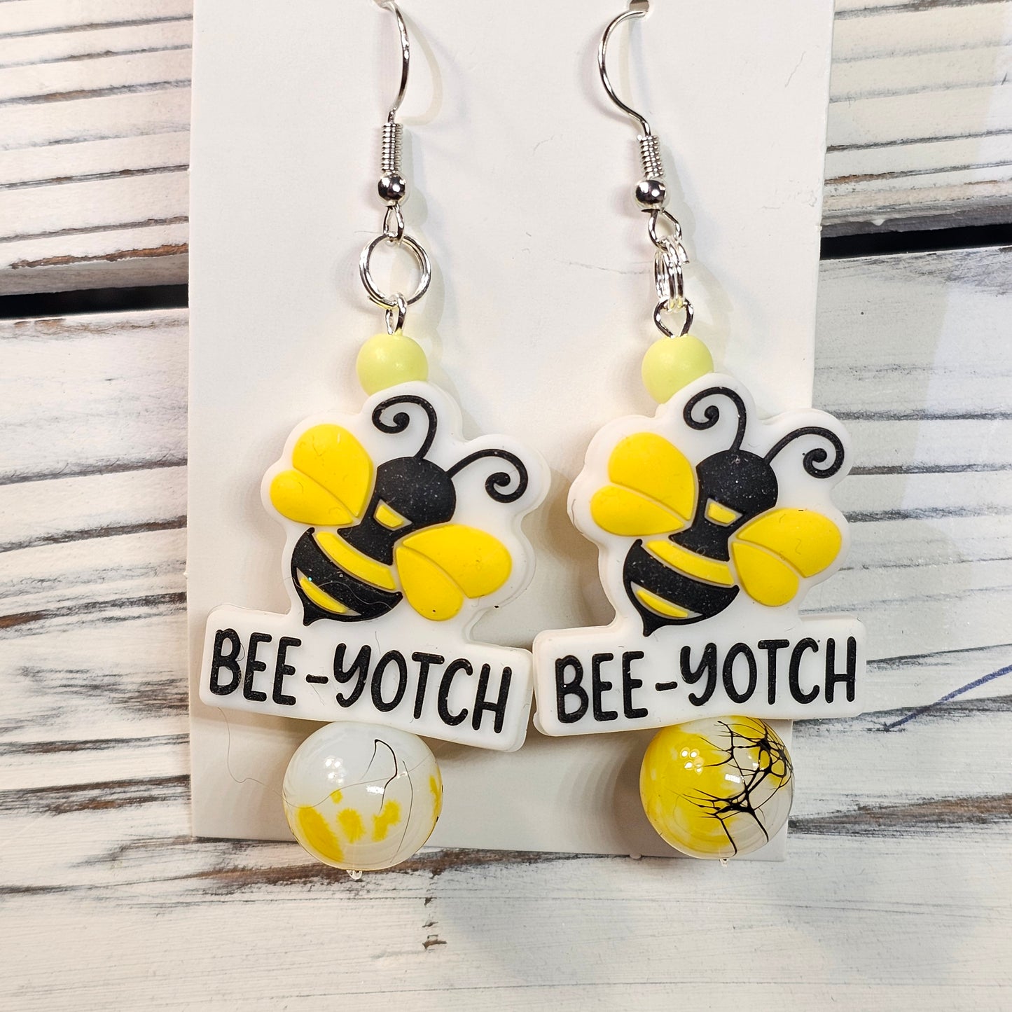 Bee-Yotch Earrings (ADULT) #150