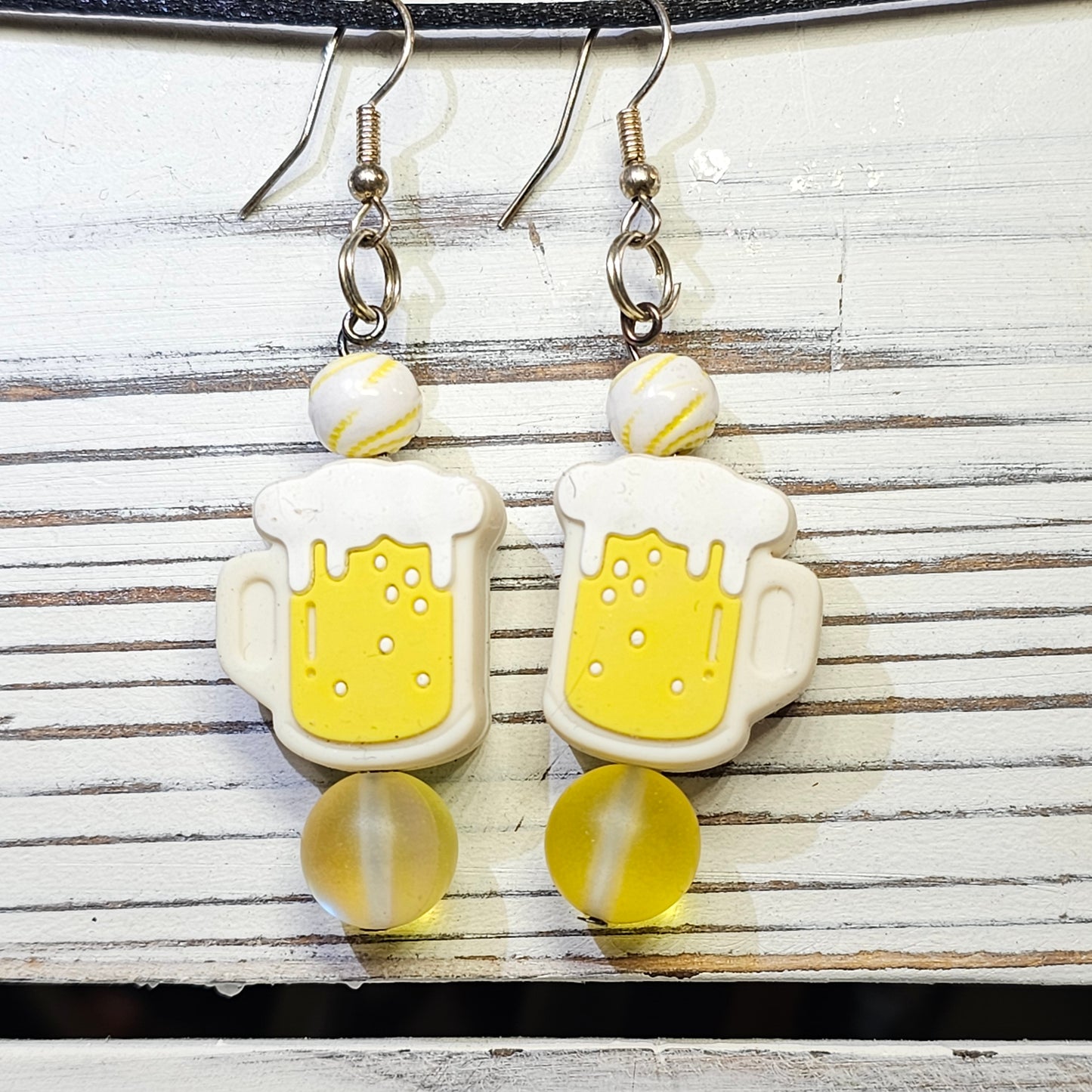 #57 - Beer Mug Earrings