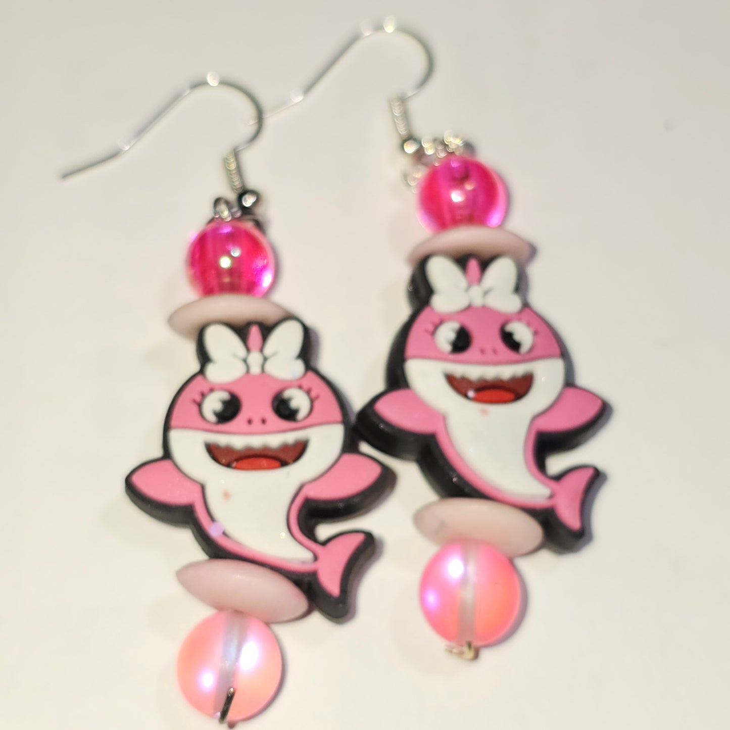 Baby Shark Pink Earrings #165