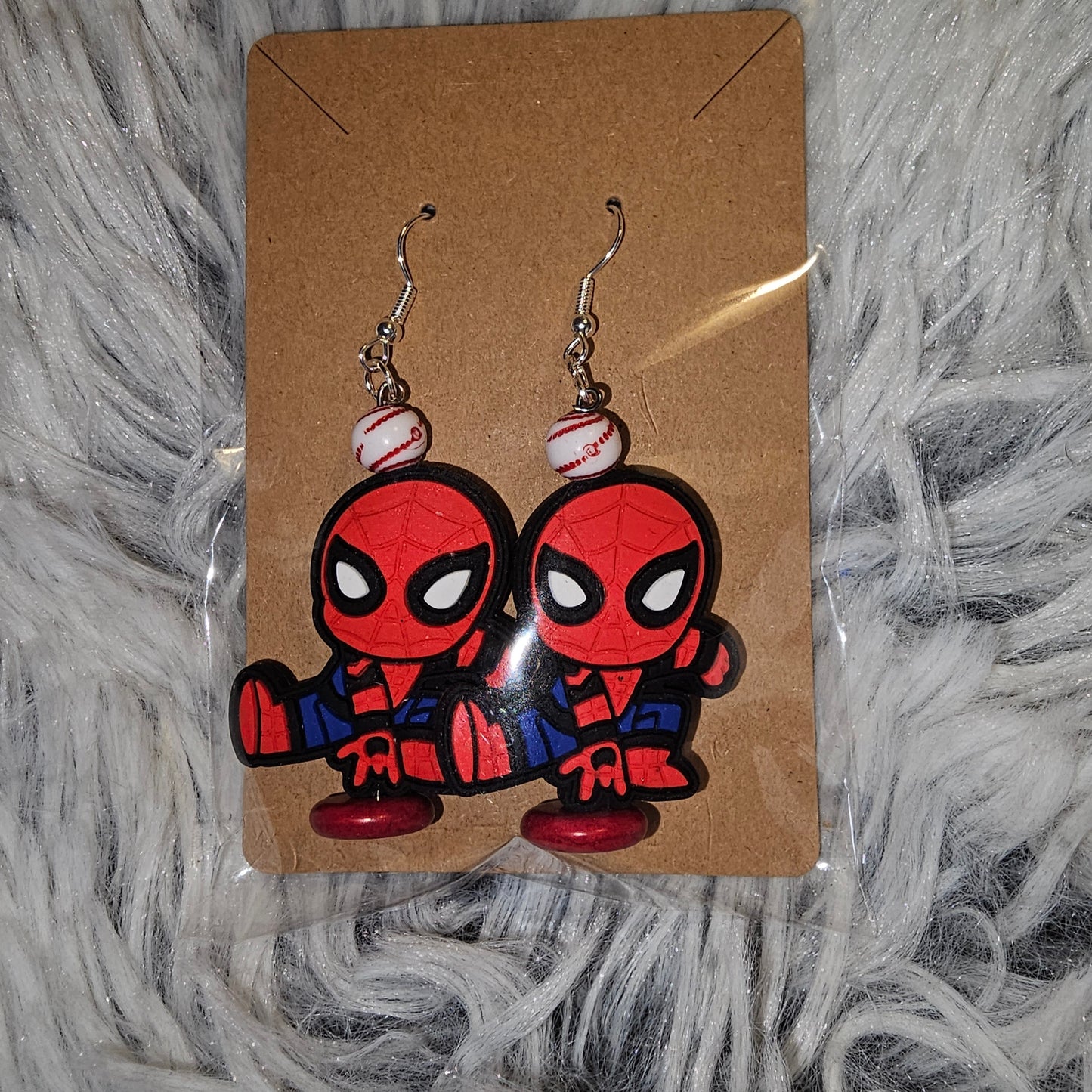 Spiderman Earrings