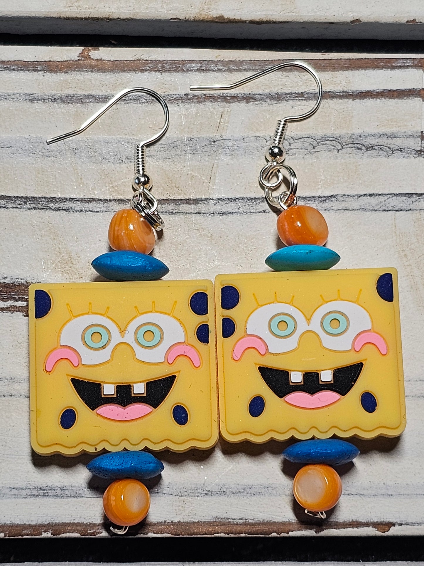 Sponge Bob earrings