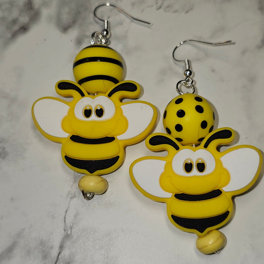 Bee earrings