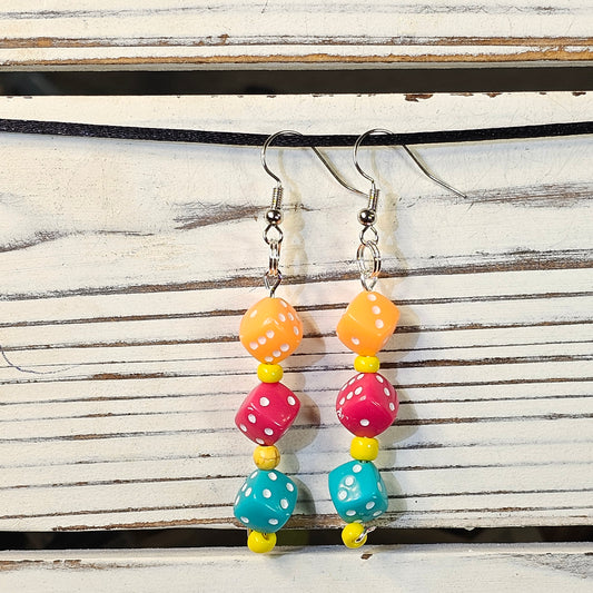 Dice Earrings #120