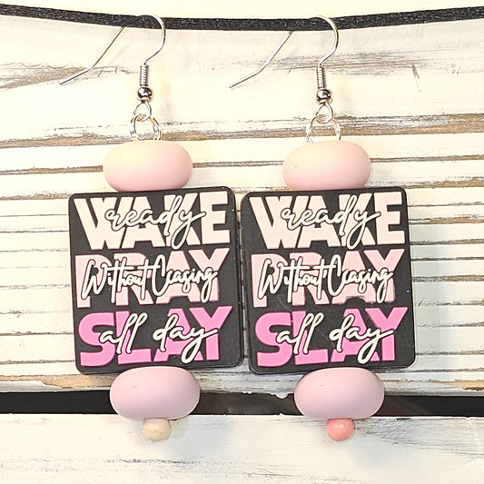 Wake, Pray, Slay Earrings #71
