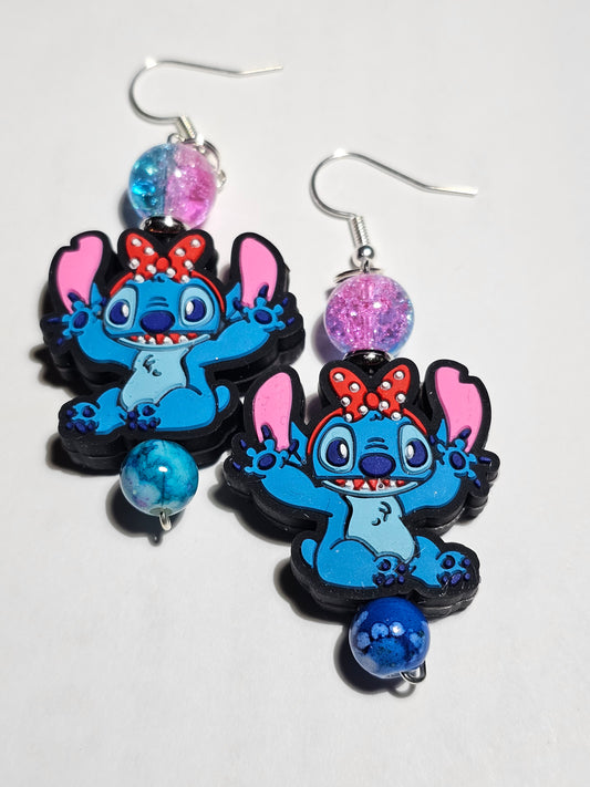 Stitch Earrings #167