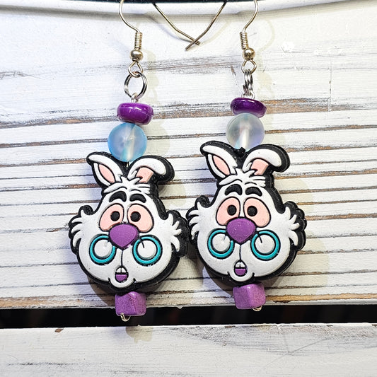 Rabbit earrings #48