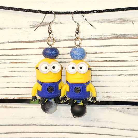 Yellow Guy Earrings #102