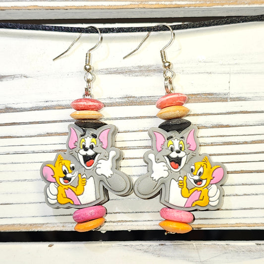 Tom & Jerry earrings #43