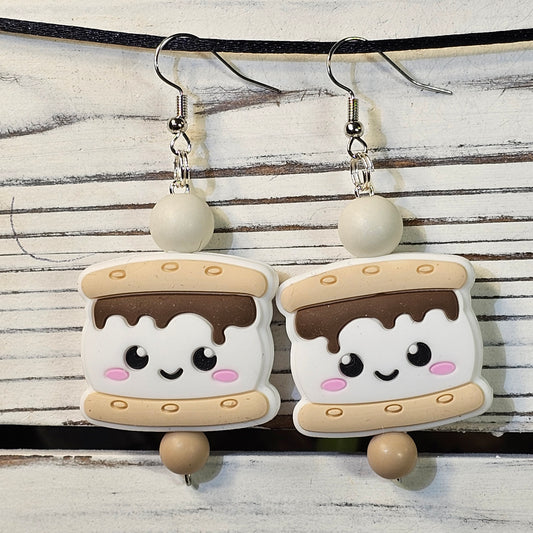 S'mores Earrings #126