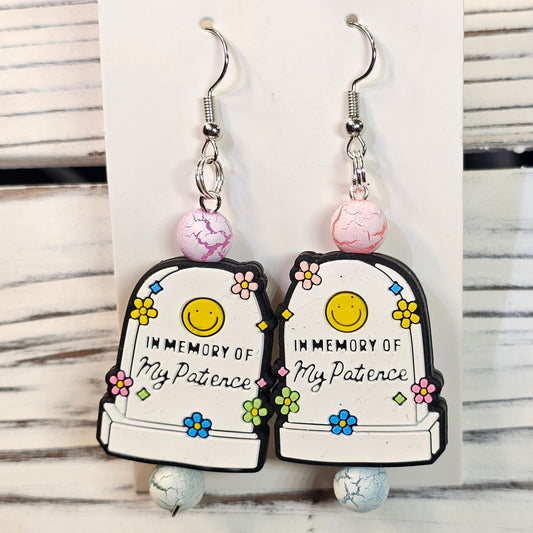 My Patience Earrings (ADULT)  #155