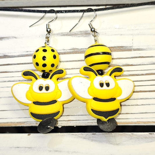 Bee earrings #44
