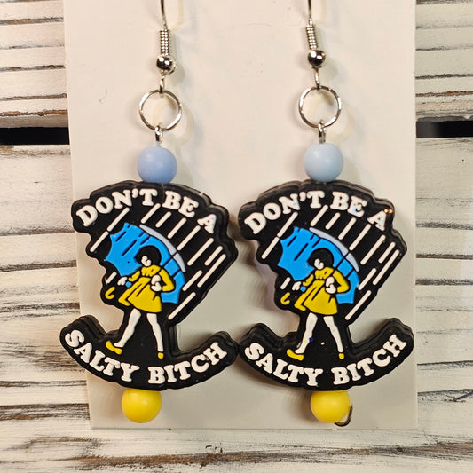 Don't Be A Salty B. Earrings (ADULT)  #153